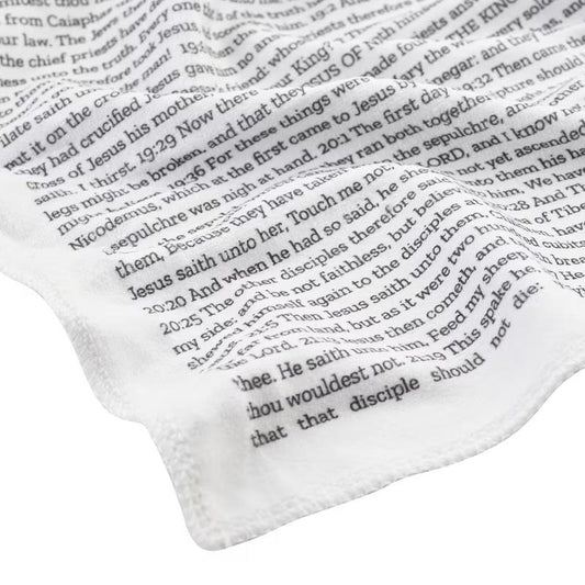 Covered in His Word Scripture Blanket