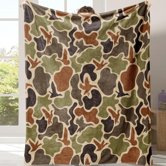 The Duck Camo Cozy Blanket