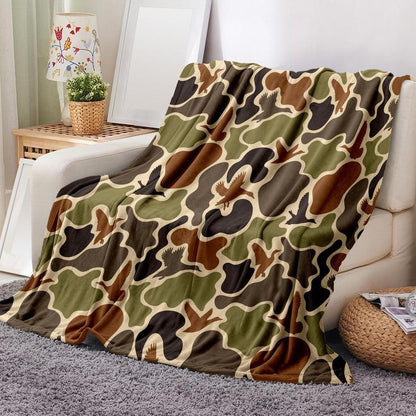 The Duck Camo Cozy Blanket
