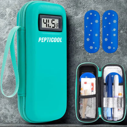 PeptiCool™ TSA Approved Portable Medication Cooler