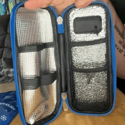 PeptiCool™ TSA Approved Portable Medication Cooler