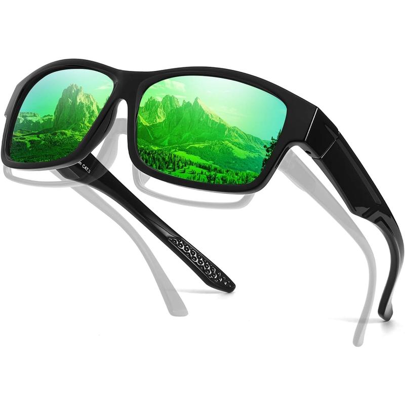 OverShade™ Summit Polarized Fit-Over Sunglasses