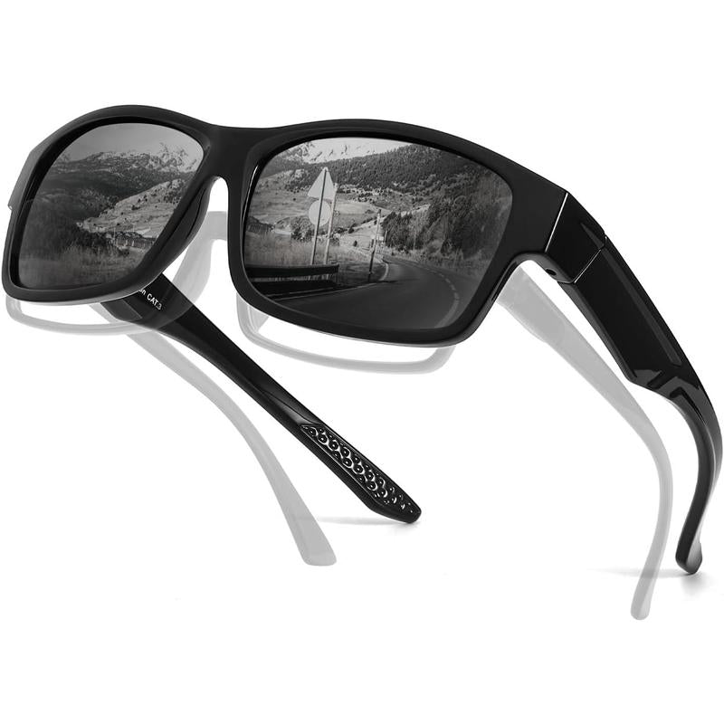 OverShade™ Summit Polarized Fit-Over Sunglasses