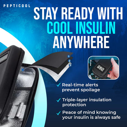 PeptiCool™ TSA Approved Portable Medication Cooler