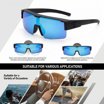 OverShade™ Peformance Fit-Over Polarized Sunglasses