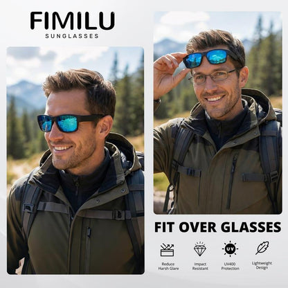 OverShade™ Summit Polarized Fit-Over Sunglasses