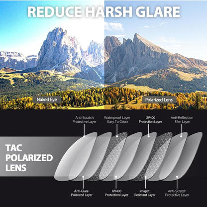 OverShade™ Summit Polarized Fit-Over Sunglasses
