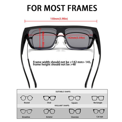 OverShade™ Horizon Fit-Over Sunglasses