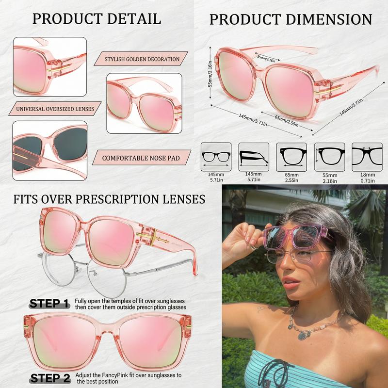 OverShade™ Luxe Fit-Over Sunglasses
