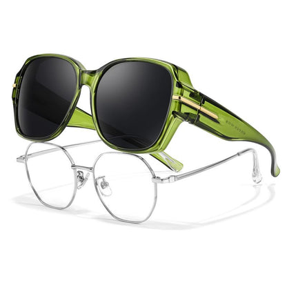 OverShade™ Luxe Fit-Over Sunglasses