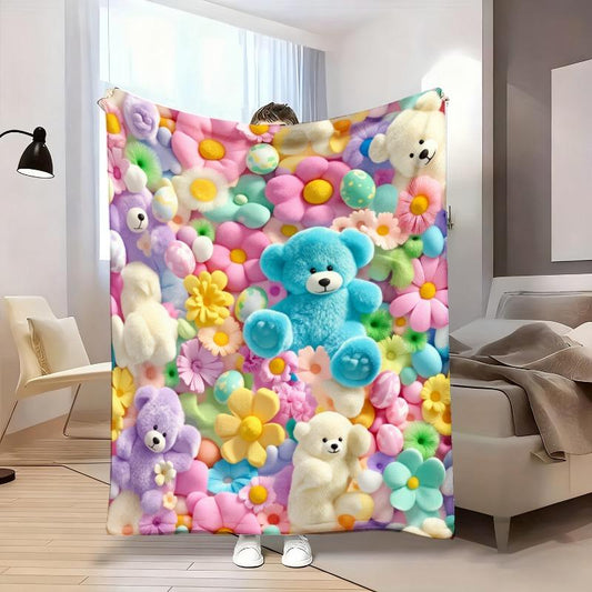 CuddleBloom™ Cozy Throw Blanket